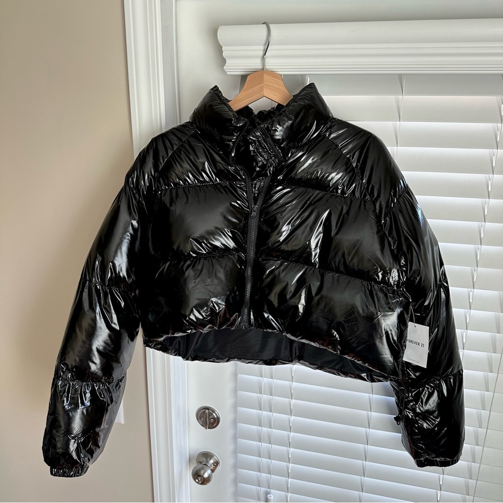 Cropped Puffer Jacket
